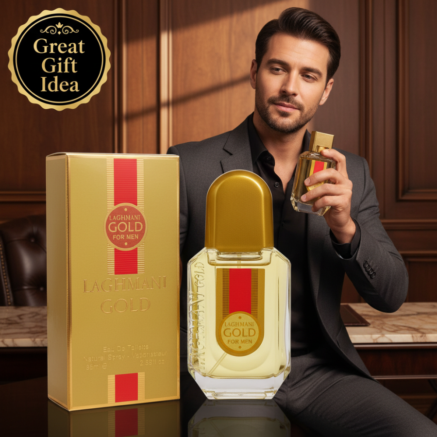 Fine Perfumery Laghmani Gold 85ml EDT Spray for Men