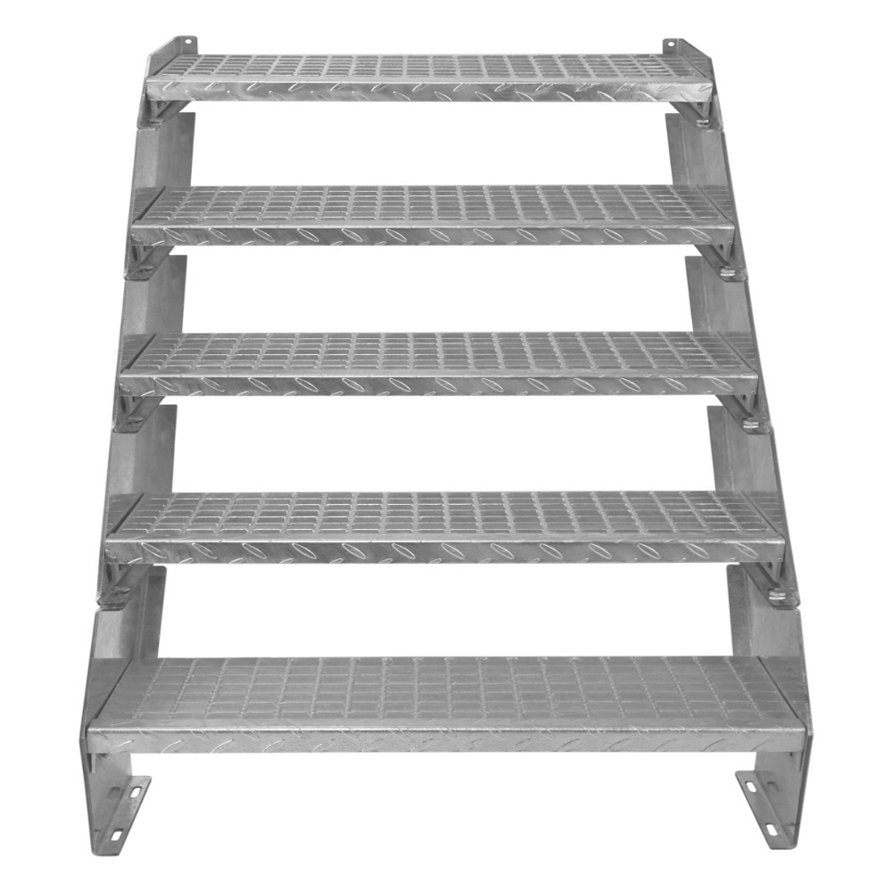 Galvanised Adjustable Steps - 5 Steps 900mm