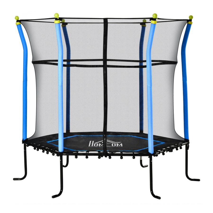 Click to view product details and reviews for Homcom 52ft Kids Trampoline With Enclosure Indoor Outdoor For 3 10 Years Blue. Click to view product details and reviews for Homcom 52ft Kids Trampoline With Enclosure Indoor Outdoor For 3 10 Years Blue.