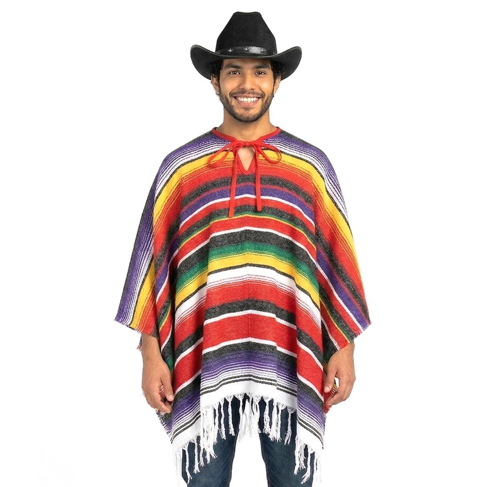 Click to view product details and reviews for Adults Western Cowboy Costume 2 Pcs Poncho Black Star Studded Hat. Click to view product details and reviews for Adults Western Cowboy Costume 2 Pcs Poncho Black Star Studded Hat.