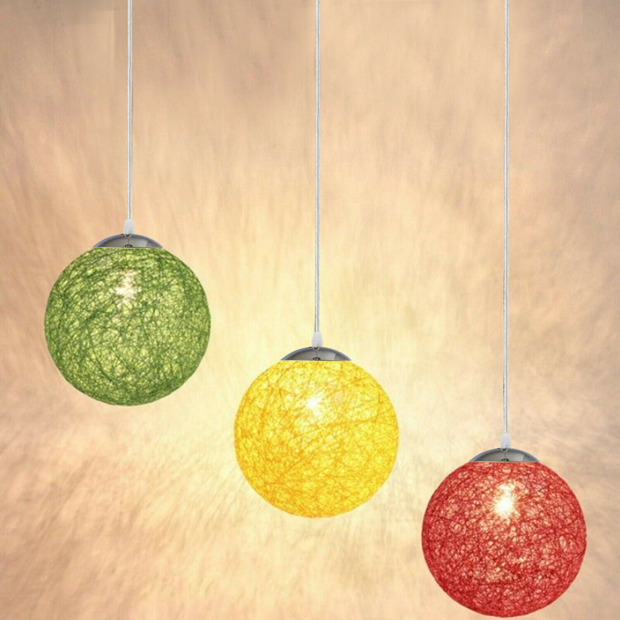 Click to view product details and reviews for Multi Outlet Lattice Wicker Colour Rattan Globe Ball Style Ceiling Pendant Light Lampshade1876.