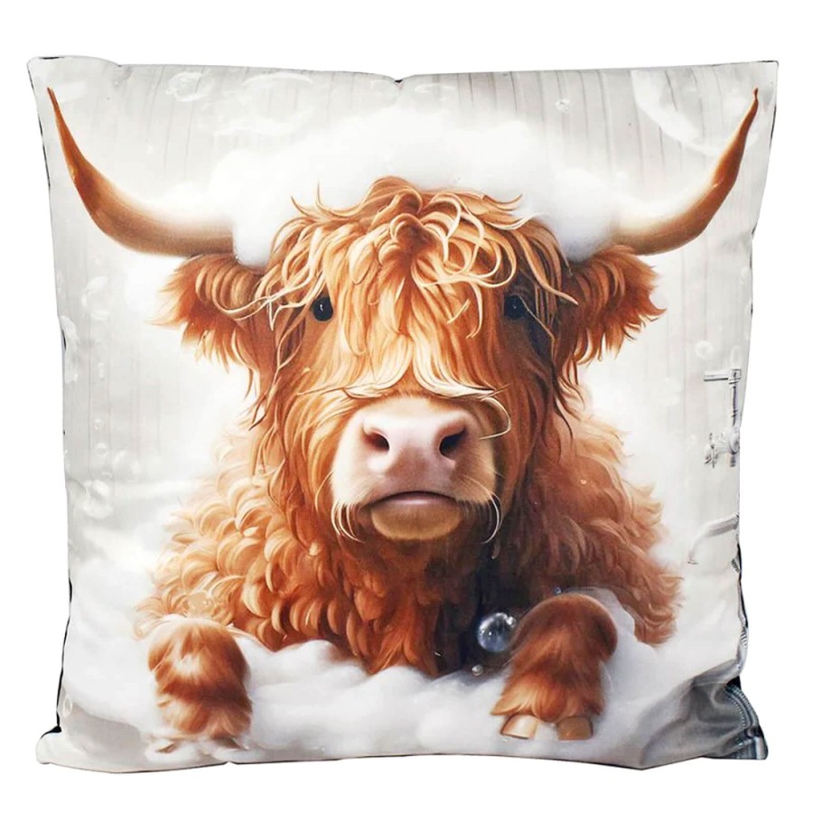 Highland Cow Bath