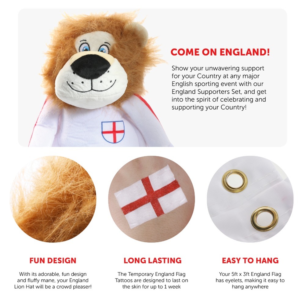 England Supporters Set
