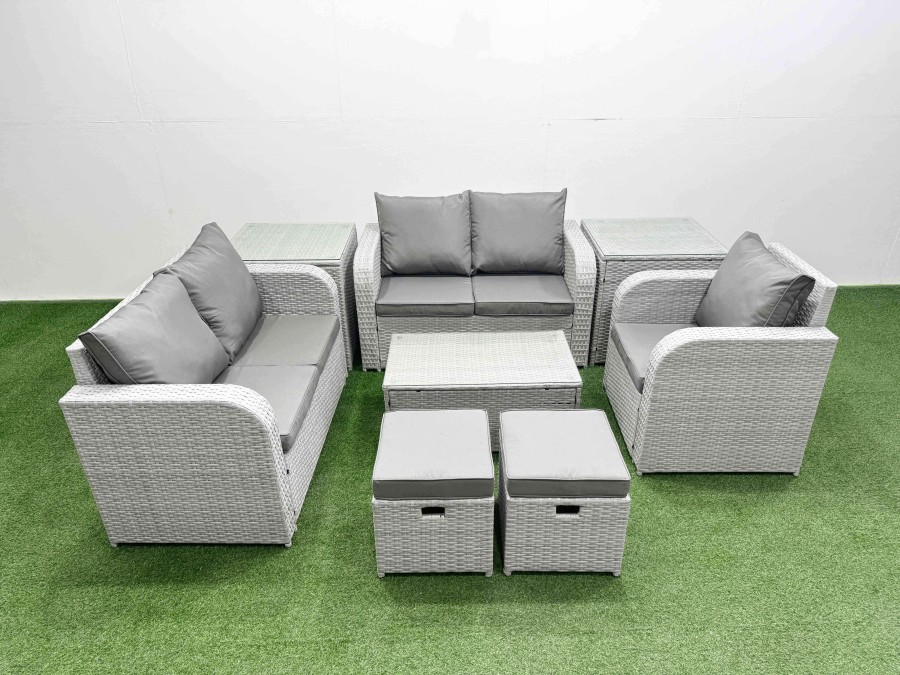 Click to view product details and reviews for Fimous High Back Poly Rattan Garden Furniture Set With Reclining Chair Loveseat Sofa Rectangular Coffee Table Indoor Outdoor Patio Set 2 Stool 2 Side. Click to view product details and reviews for Fimous High Back Poly Rattan Garden Furniture Set With Reclining Chair Loveseat Sofa Rectangular Coffee Table Indoor Outdoor Patio Set 2 Stool 2 Side.