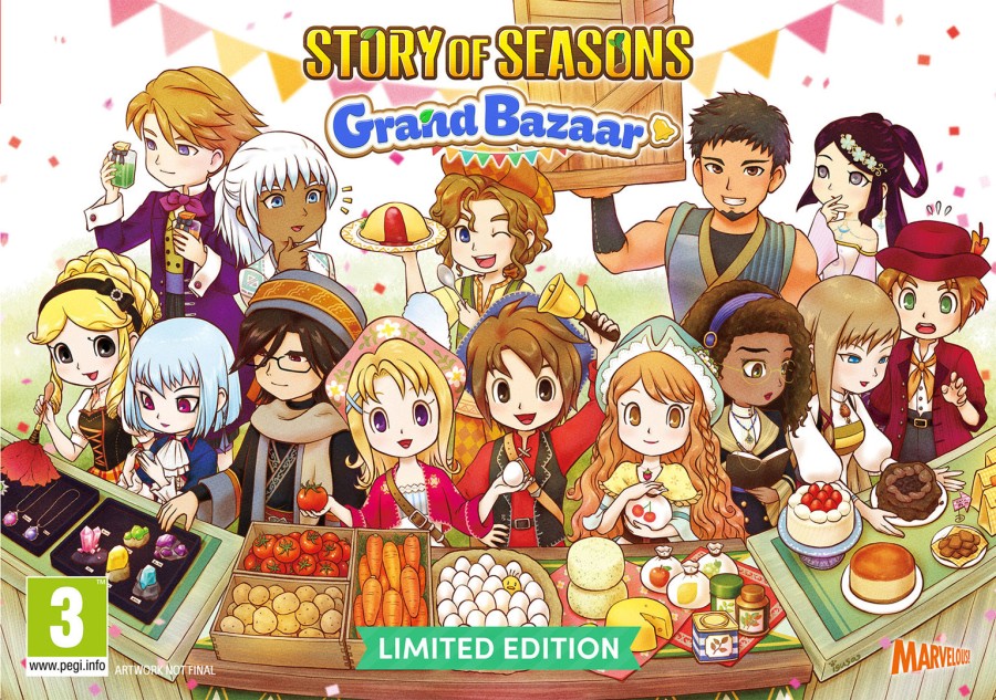 STORY OF SEASONS: Grand Bazaar - Limited Edition - Nintendo Switch