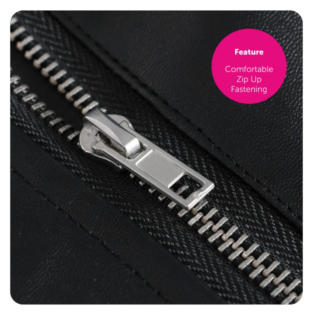 "I'm Too Sexy for My Shirt" Costume – White Vest, Bald Cap, Aviator Sunglasses & Leather Jacket (Adults)