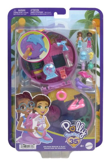 Polly Pocket Dolphin Rescue and Play Compact