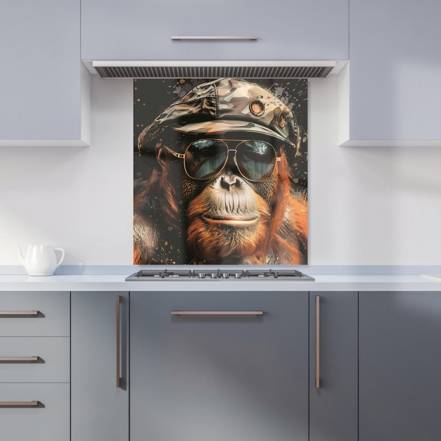 Click to view product details and reviews for Cool Orangutan Kitchen Splashback W700mm X H650mm.