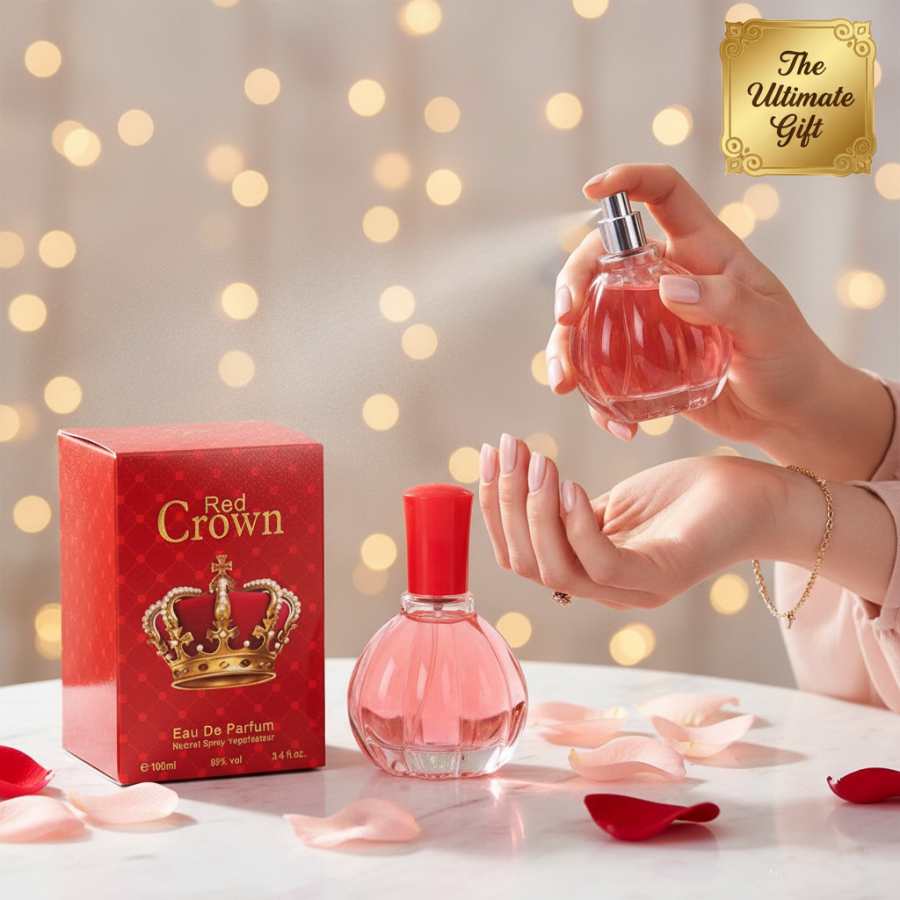 Fine Perfumery Red Crown EDP Spray - 100ml Luxury Women's Fragrance
