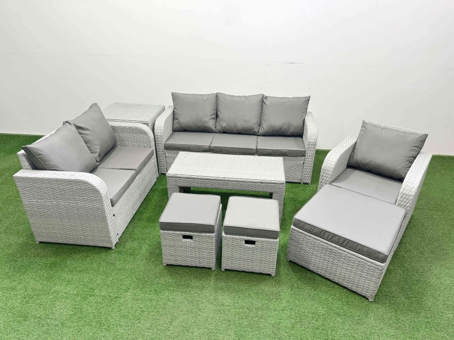 Click to view product details and reviews for Fimous Patio Pe Wicker 9 Seater Outdoor Rattan Furniture Sofa Sets With Oblong Coffee Table Reclining Chair Loveseat Sofa 3 Seater Sofa Stool Side Tab. Click to view product details and reviews for Fimous Patio Pe Wicker 9 Seater Outdoor Rattan Furniture Sofa Sets With Oblong Coffee Table Reclining Chair Loveseat Sofa 3 Seater Sofa Stool Side Tab.