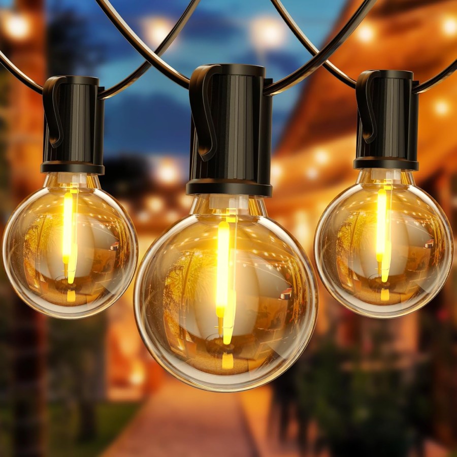 Click to view product details and reviews for 88m Led String Lights G40 Shatterproof Bulbs.