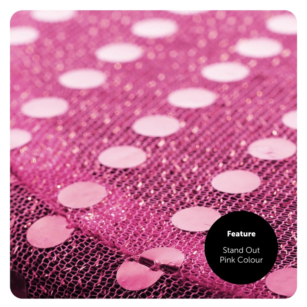 Childs Pink Sequin Top Hat