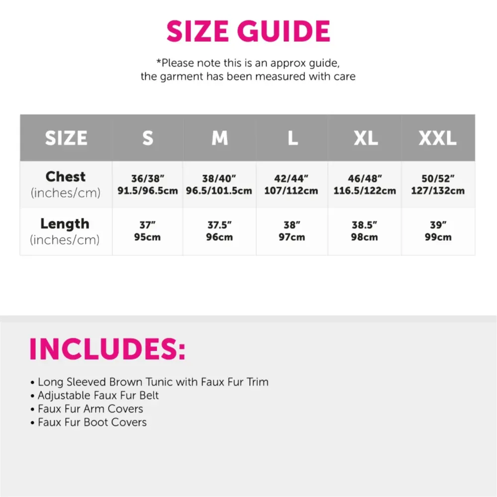 Adults Magical Groundskeeper Costume | 7 Pcs | Tunic, Belt, Arm Covers, Boot Covers, Wig, Beard & Lantern