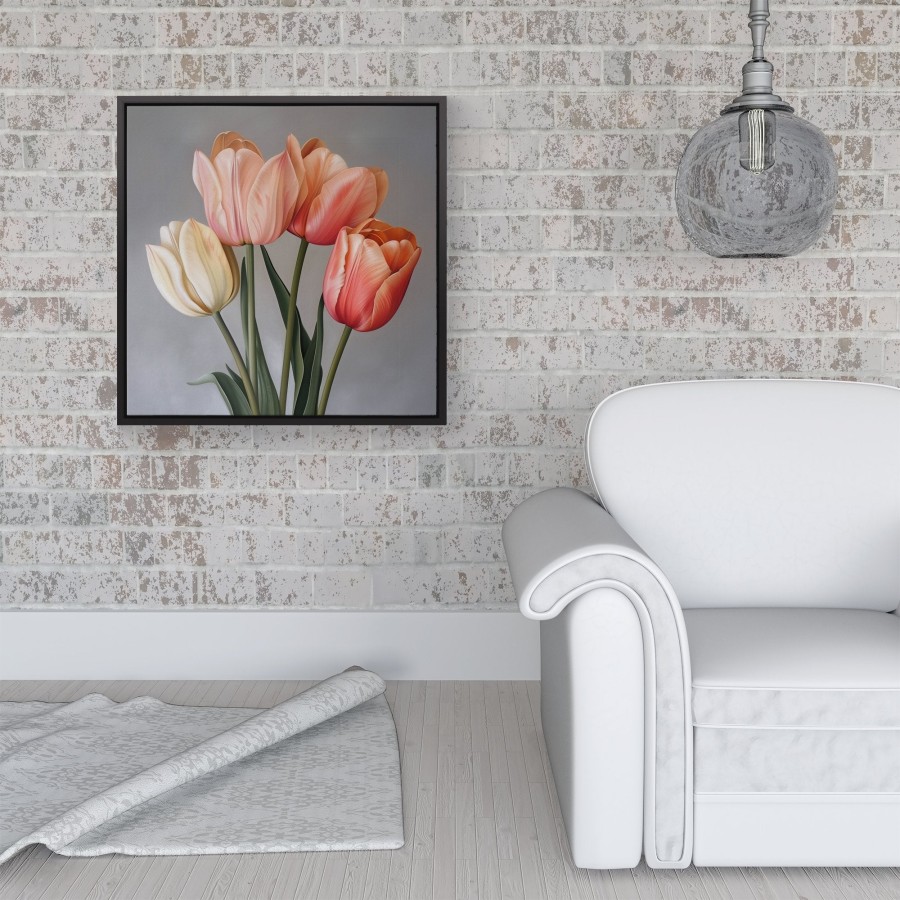 Click to view product details and reviews for Spring Tulips Framed Canvas 16 X 16 Black. Click to view product details and reviews for Spring Tulips Framed Canvas 16 X 16 Black.