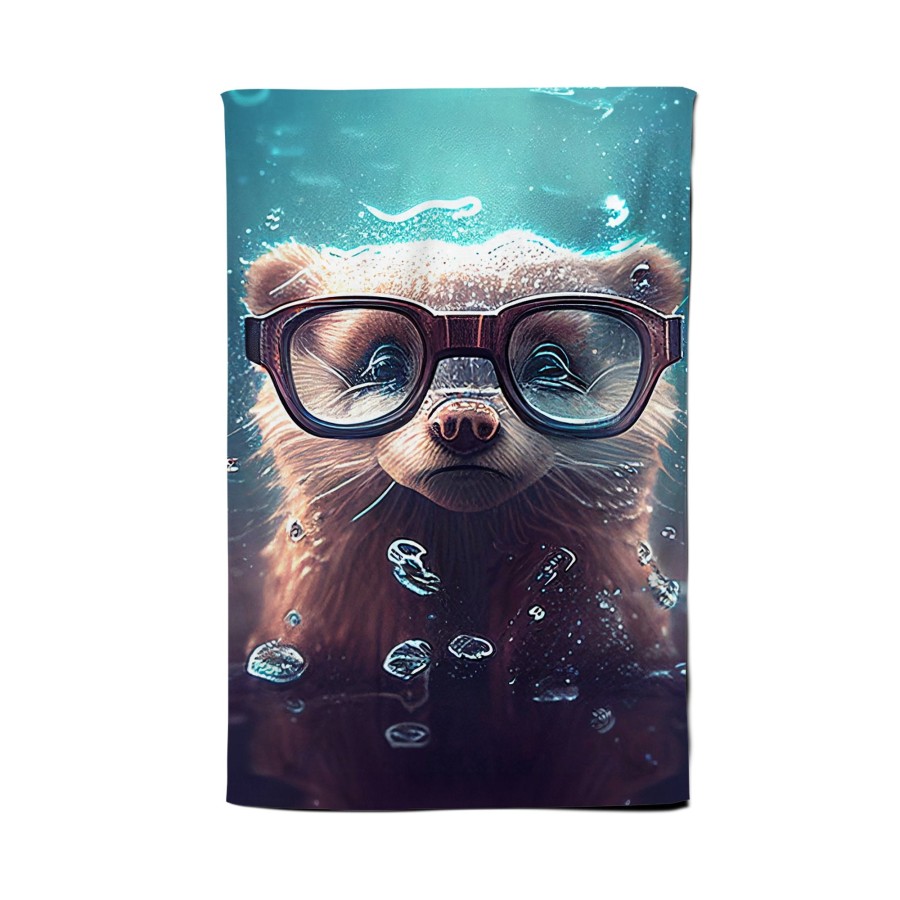 Click to view product details and reviews for Ferret With Glasses Splashart Water Tea Towel. Click to view product details and reviews for Ferret With Glasses Splashart Water Tea Towel.
