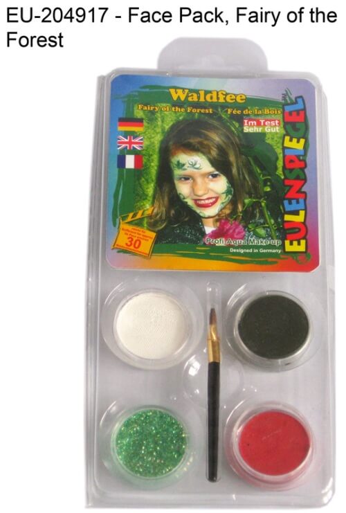 Face Pack 4 Colours Fairy of the Forest