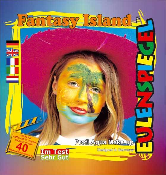 Face Pack 4 Colours Fantasy Island
