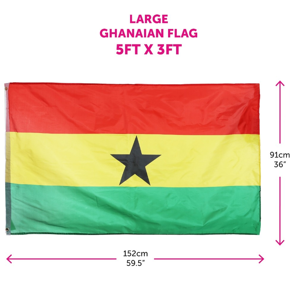 Large Ghana Flag