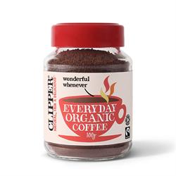 Fairtrade Everyday Organic Instant Coffee 100g - CLIP-8275