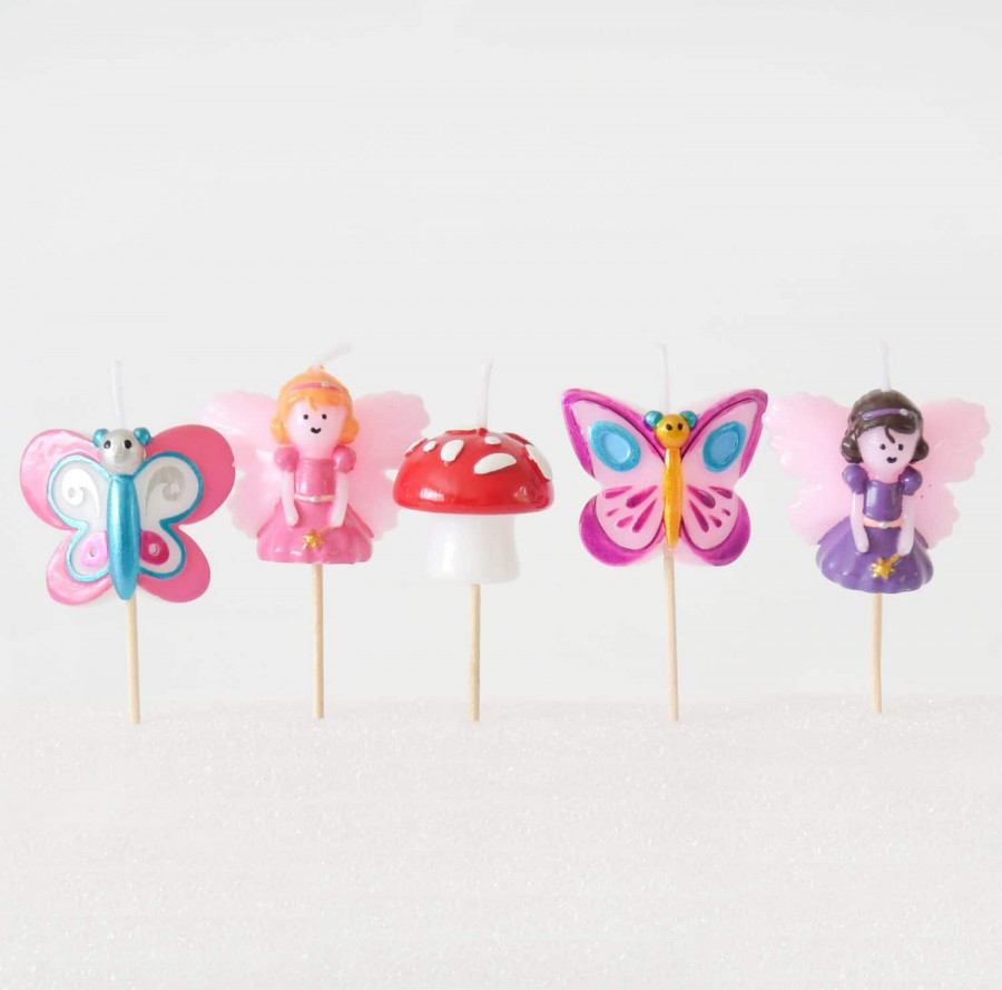 Click to view product details and reviews for Fairy Butterfly 3d Candles Set.