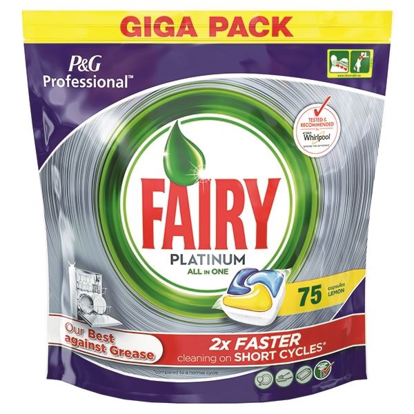 Click to view product details and reviews for Fairy Platinum Dishwasher Tabs 75 Px25974. Click to view product details and reviews for Fairy Platinum Dishwasher Tabs 75 Px25974.