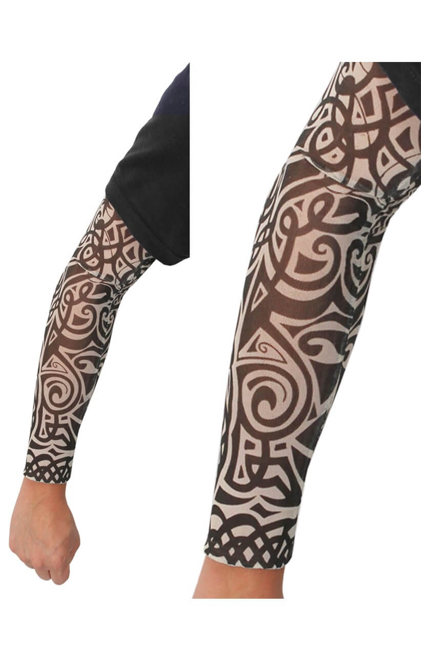 Fake Tribal Tattoo Sleeve
