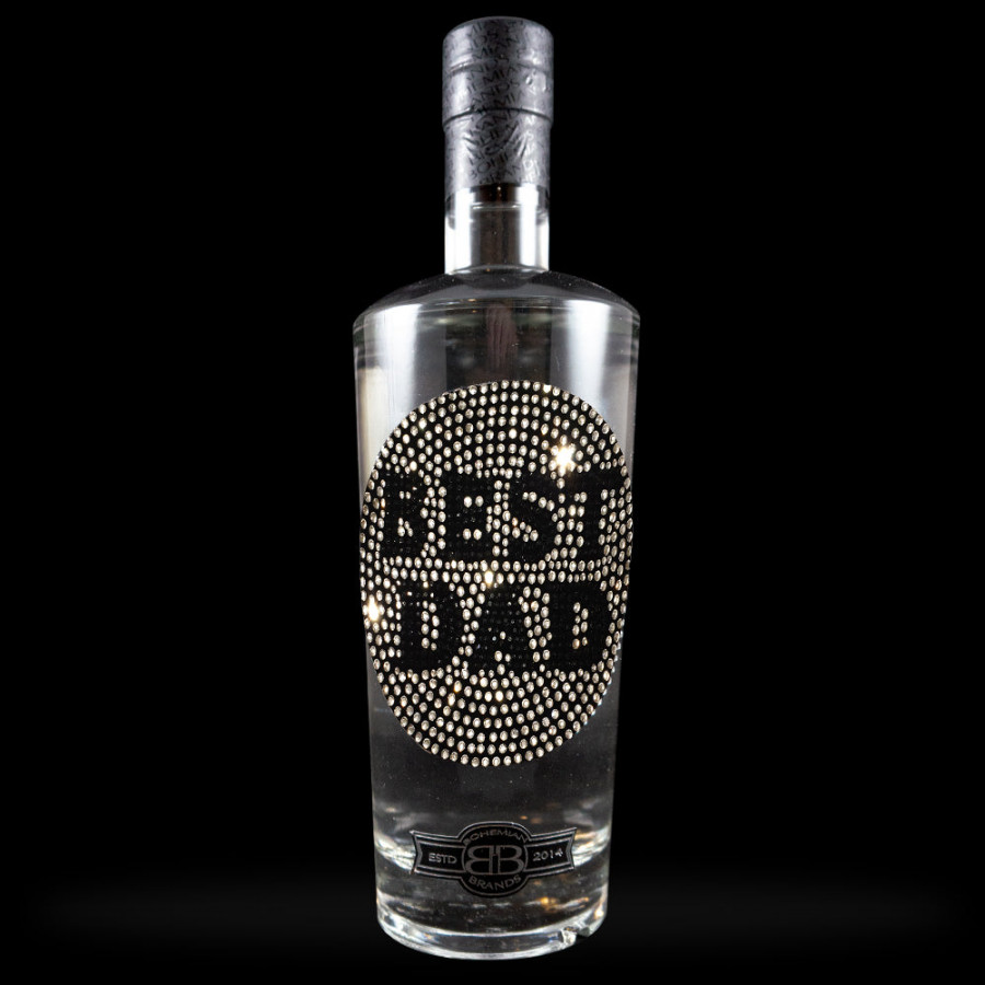 Father's Day - BEST DAD - Crystal Edition