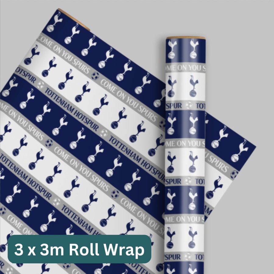 Click to view product details and reviews for Tottenham Hotspur 3m Roll Wrapping Paper 3 Pack Bundle.