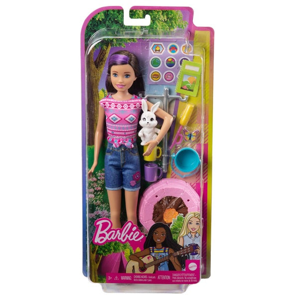 Barbie It Takes Two Skipper Camping Doll With Pet
