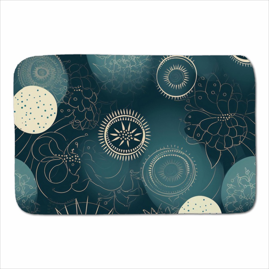 Blue Moon and Sun Sherpa Blanket