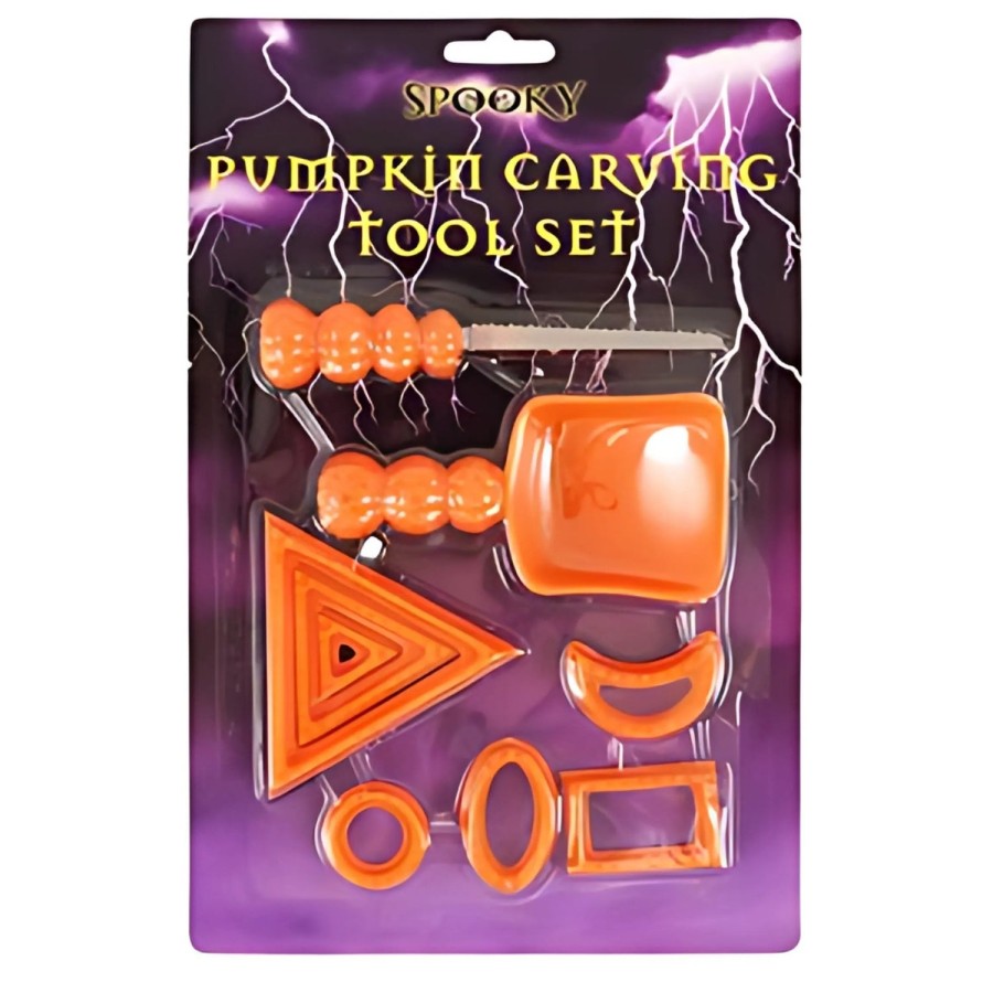 Halloween Pumpkin Carving Tool Set 9 Piece Tool Kit