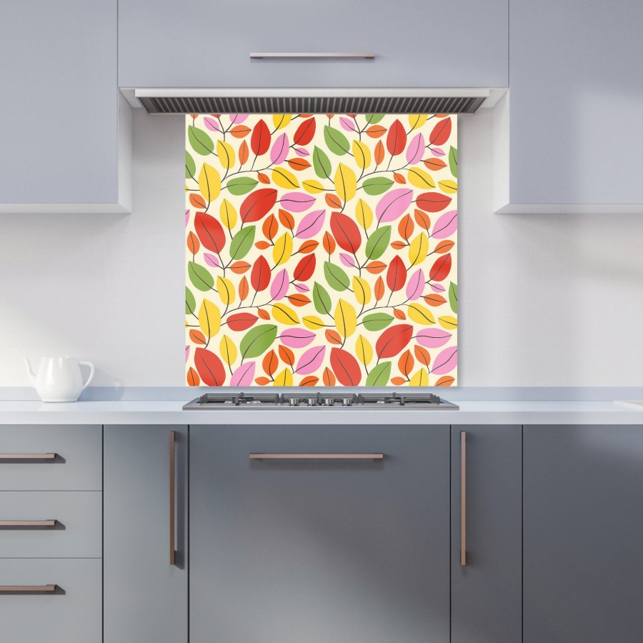 Click to view product details and reviews for Autumn Leaves Kitchen Splashback W600mm X H600mm.