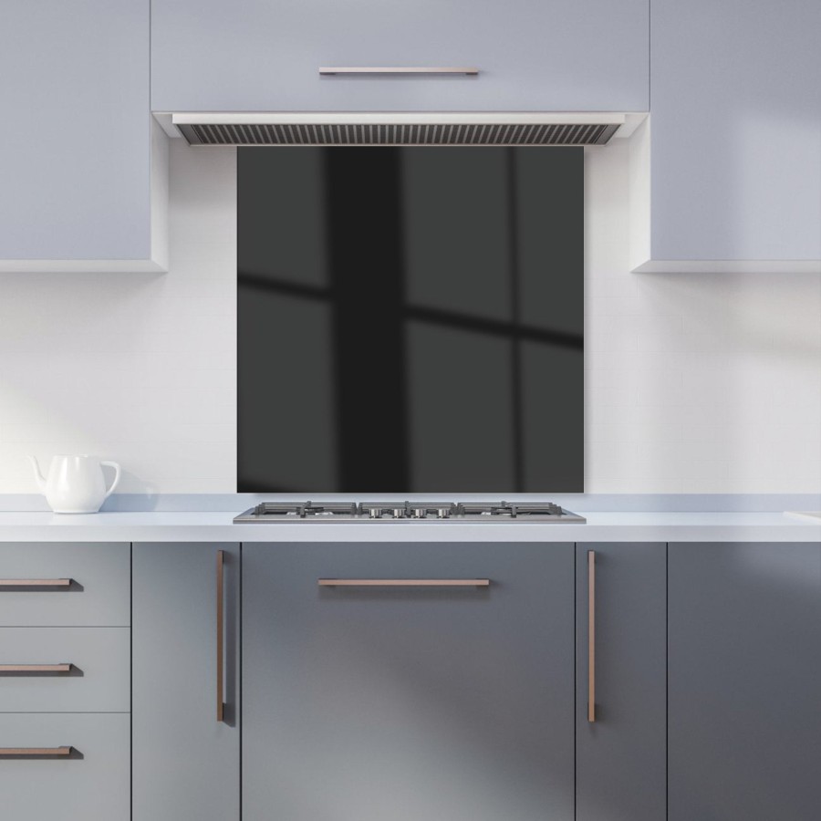 Click to view product details and reviews for Midnight Black Kitchen Splashback W600mm X H600mm.