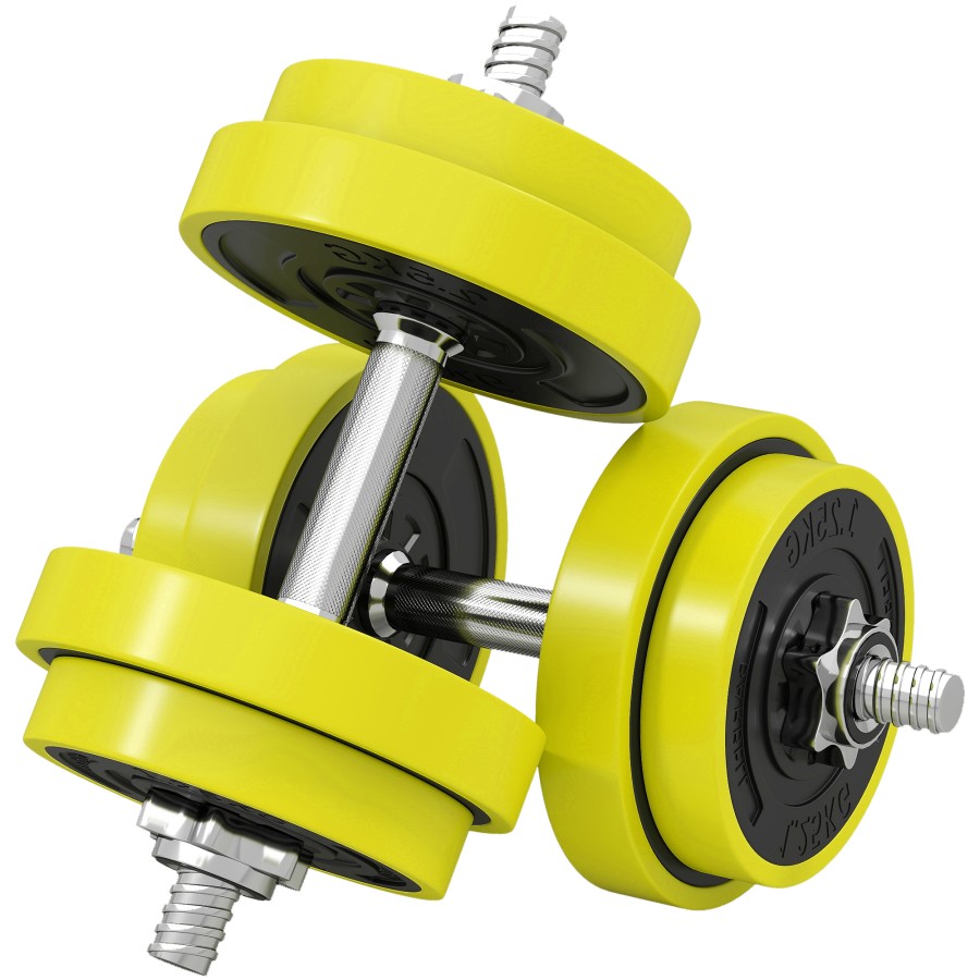 Click to view product details and reviews for Homcom 20kgs 2 In 1 Dumbbell Barbell Adjustable Set Strength Muscle Exercise Fitness Plate Bar Clamp Rod Home Gym Sports Area Yellow. Click to view product details and reviews for Homcom 20kgs 2 In 1 Dumbbell Barbell Adjustable Set Strength Muscle Exercise Fitness Plate Bar Clamp Rod Home Gym Sports Area Yellow.