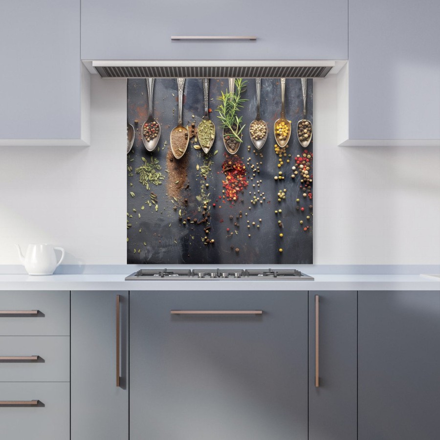 Click to view product details and reviews for Aromatic Ensemble Spice Medley Kitchen Splashback W600mm X H600mm.