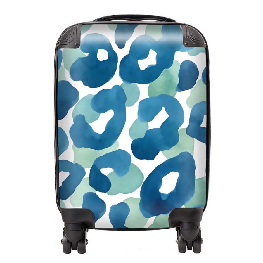 Click to view product details and reviews for Watercolour Leopard Print Suitcase Mini Cabin.
