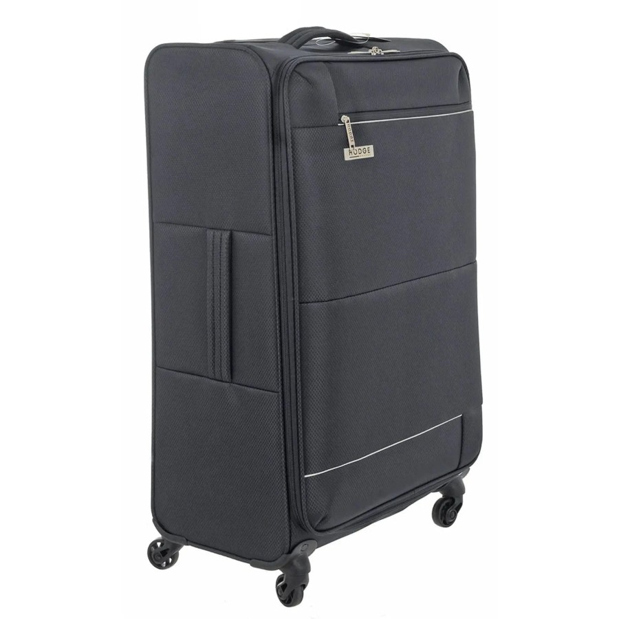 Click to view product details and reviews for Ultra Light Trolley Case Soft Shell 4 Wheels Suitcase Travel Luggage Grey 28.
