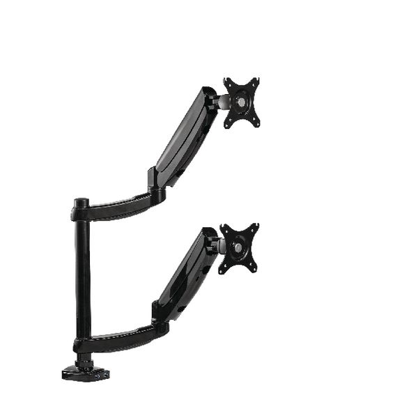 Fellowes Plat Dual Stack Monitor Arm - BB72797