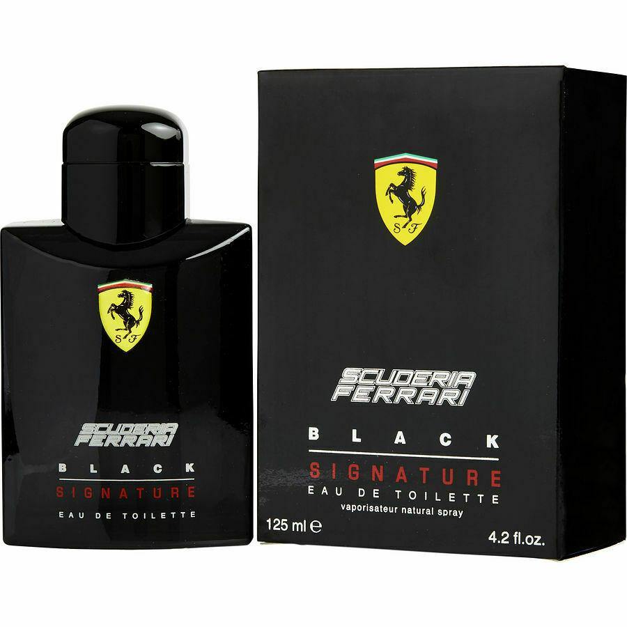 FERRARI SCUDERIA BLACK SIGNATURE 125ML EAU DE TOILETTE SPRAY