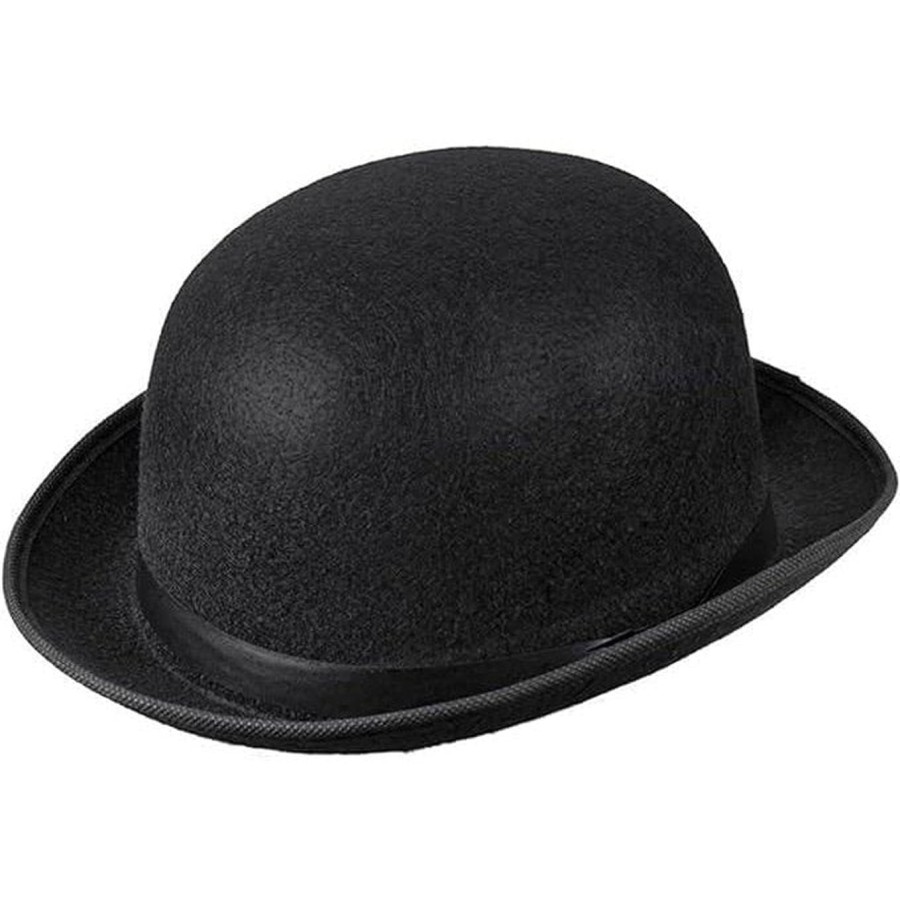 Click to view product details and reviews for Adults Black Bowler Hats.