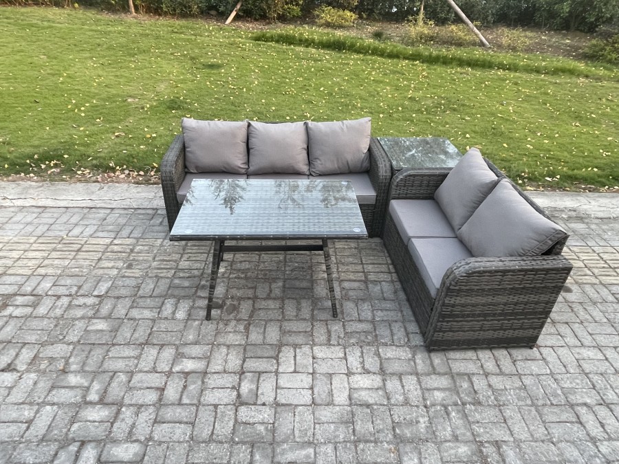 Click to view product details and reviews for Fimous High Back Pe Rattan Sofa Set Outdoor Garden Furniture Dining Table Set Love Sofa 3 Seater Sofa Side Table. Click to view product details and reviews for Fimous High Back Pe Rattan Sofa Set Outdoor Garden Furniture Dining Table Set Love Sofa 3 Seater Sofa Side Table.