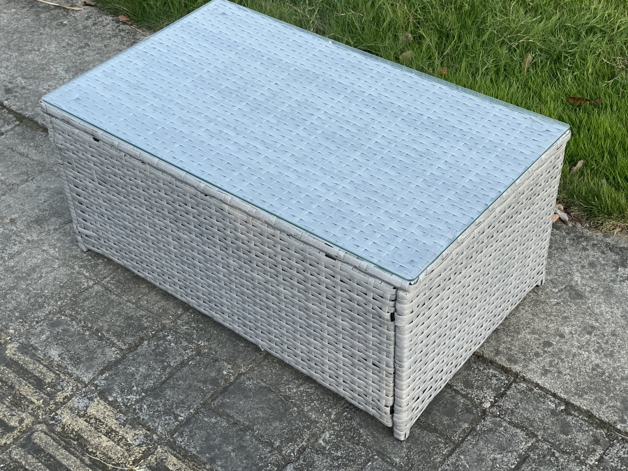 Click to view product details and reviews for Fimous Light Grey Mixed Rattan Rectangular Oblong Coffee Tea Table Outdoor Garden Furniture Accessory. Click to view product details and reviews for Fimous Light Grey Mixed Rattan Rectangular Oblong Coffee Tea Table Outdoor Garden Furniture Accessory.