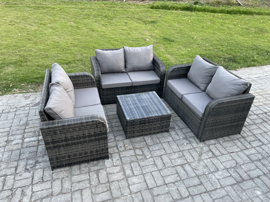 Click to view product details and reviews for Fimous Outdoor Garden Furniture Sets 6 Seater Wicker Rattan Furniture Sofa Sets With Square Coffee Table Love Seat Sofa. Click to view product details and reviews for Fimous Outdoor Garden Furniture Sets 6 Seater Wicker Rattan Furniture Sofa Sets With Square Coffee Table Love Seat Sofa.