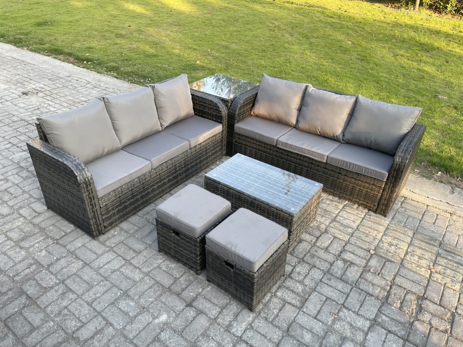 Click to view product details and reviews for Fimous Outdoor Garden Furniture Sets 8 Seater Wicker Rattan Furniture Sofa Sets With Rectangular Coffee Table 3 Seater Sofa Side Table 2 Small Footsto. Click to view product details and reviews for Fimous Outdoor Garden Furniture Sets 8 Seater Wicker Rattan Furniture Sofa Sets With Rectangular Coffee Table 3 Seater Sofa Side Table 2 Small Footsto.