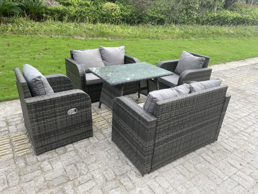 Click to view product details and reviews for Fimous Outdoor Rattan Garden Furniture Sofa Set Dining Table Reclining Chairs Love Sofa 6 Seater. Click to view product details and reviews for Fimous Outdoor Rattan Garden Furniture Sofa Set Dining Table Reclining Chairs Love Sofa 6 Seater.