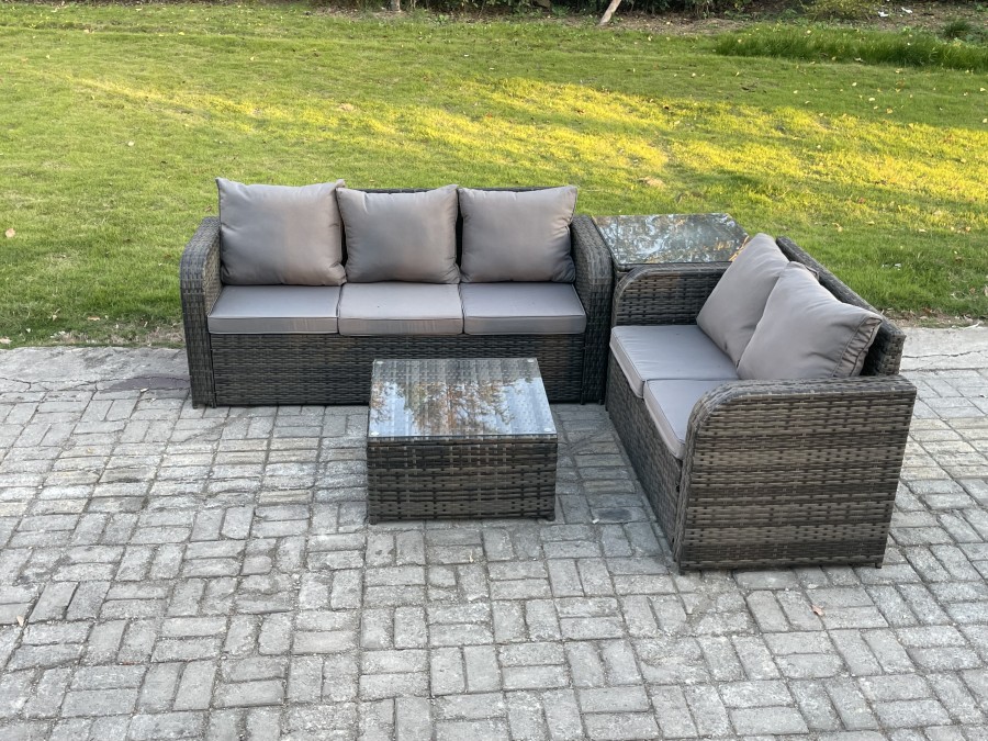 Click to view product details and reviews for Fimous Pe Rattan Garden Furniture Sets 5 Seater Outdoor Lounge Sofa Set Square Coffee Table Side Table. Click to view product details and reviews for Fimous Pe Rattan Garden Furniture Sets 5 Seater Outdoor Lounge Sofa Set Square Coffee Table Side Table.