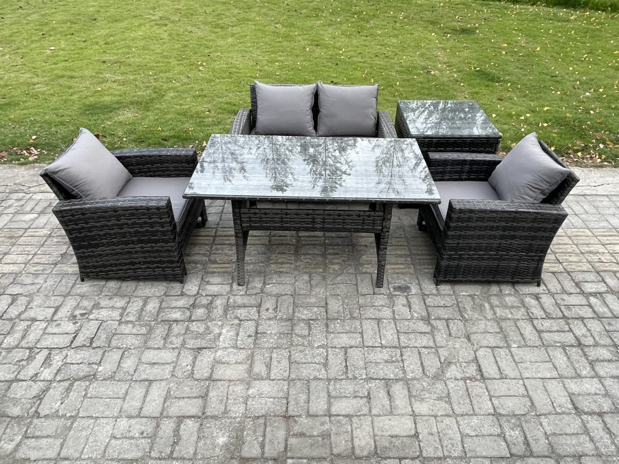 Click to view product details and reviews for Fimous Pe Wicker Outdoor Garden Furniture Set Patio Furniture Rattan Rectangular Dining Table Lounge Sofa With Side Table. Click to view product details and reviews for Fimous Pe Wicker Outdoor Garden Furniture Set Patio Furniture Rattan Rectangular Dining Table Lounge Sofa With Side Table.
