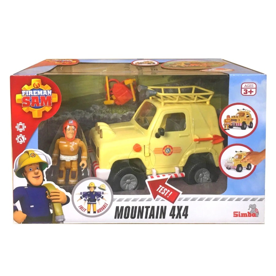 Click to view product details and reviews for Fireman Sam Mountain 4 X 4 With Figure Jeep Rescue Led Lights.