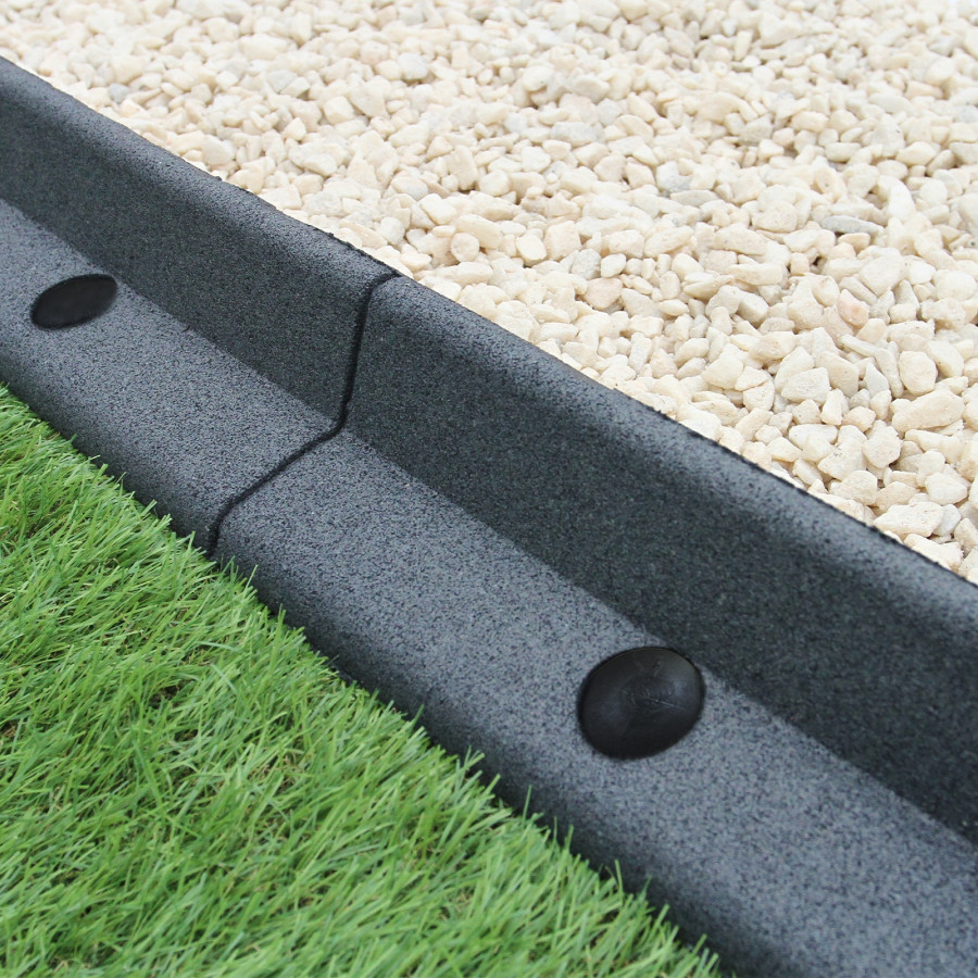 Flexible Lawn Edging Grey 1.2m x 4