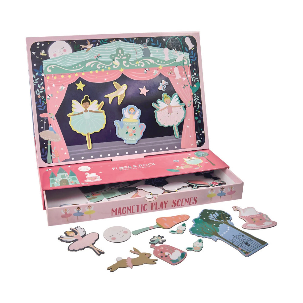 Floss and Rock Magnetic Play Scenes Game Fun Kid Children Set Kit Enchanted